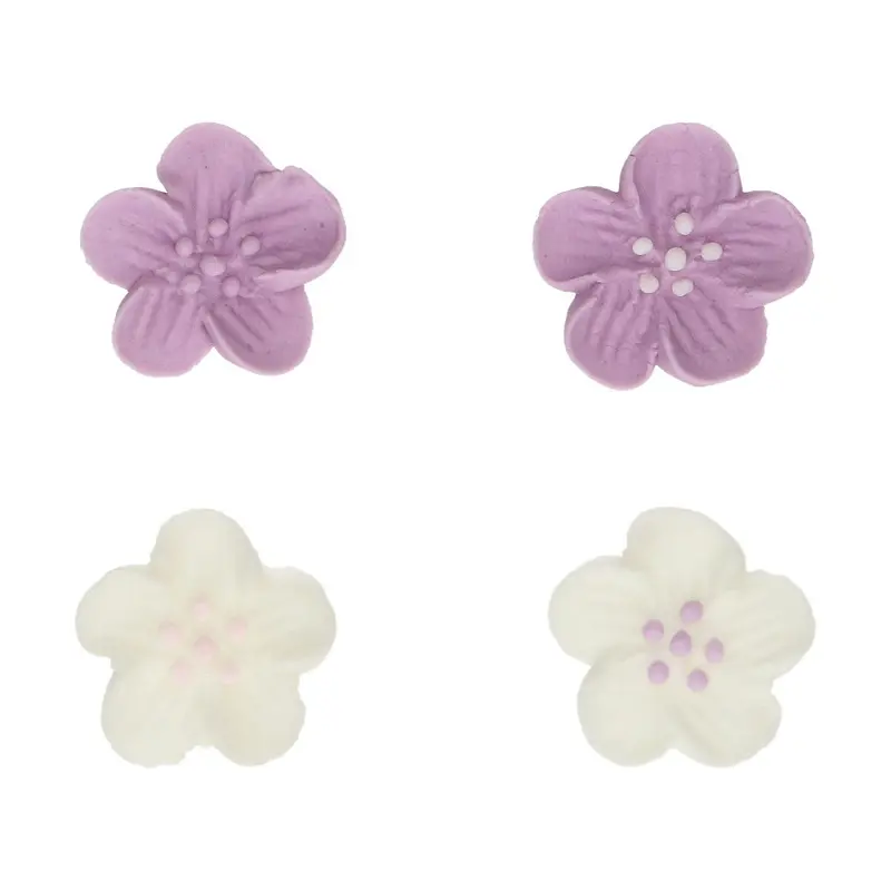 Ätbar dekoration Blommor Lila