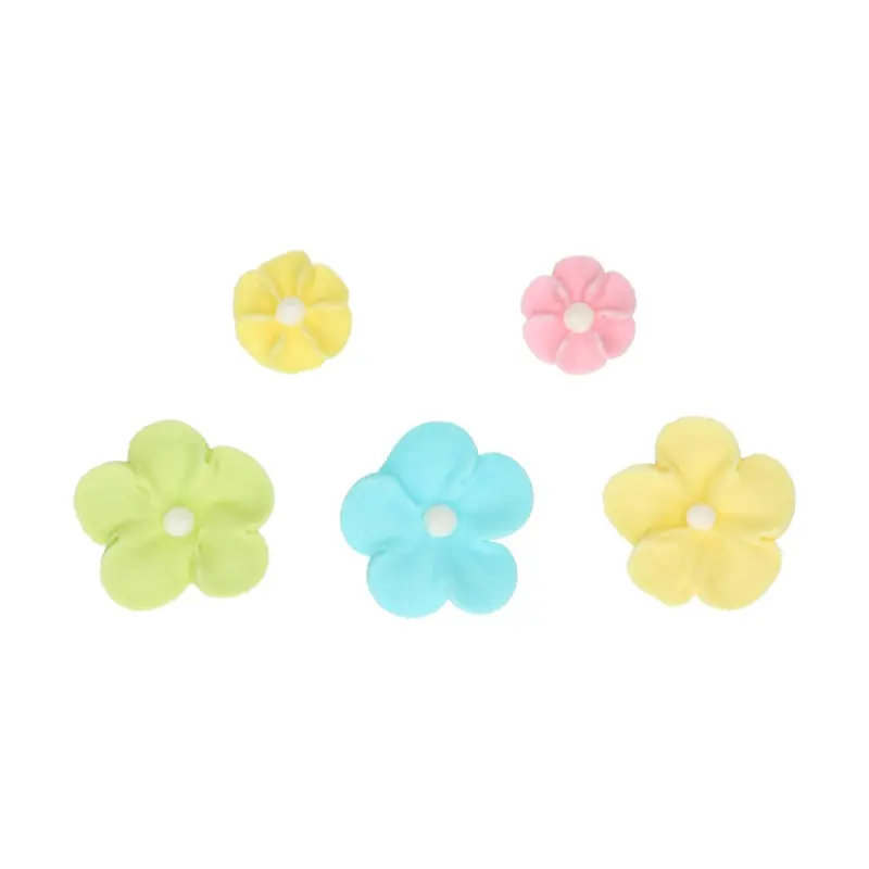 Ätbar dekoration Blommor Pastell
