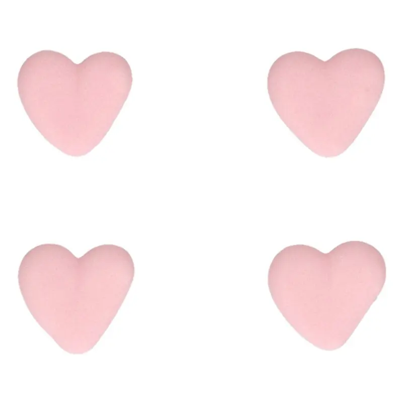 Ätbar dekoration Hjärta Rosa