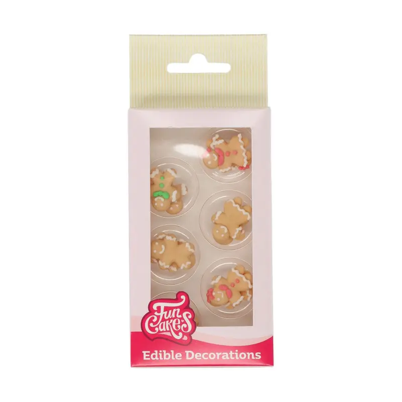 Ätbar dekoration Pepparkaksgubbar