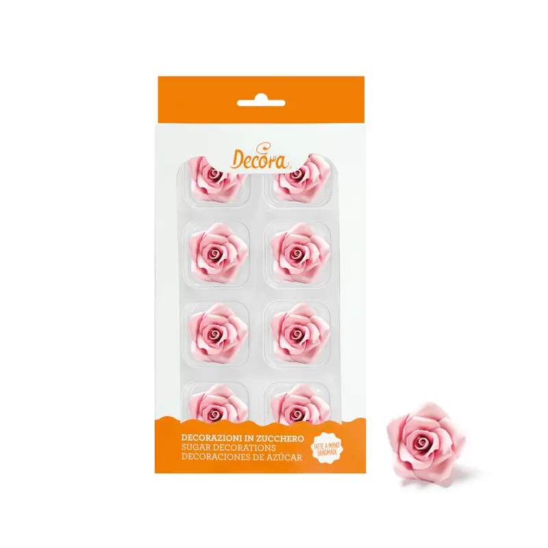 Ätbar dekoration Rosor Rosa