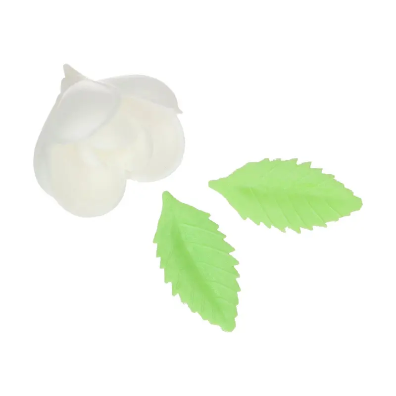 Ätbar dekoration Tulpaner & blad blommor Wafer