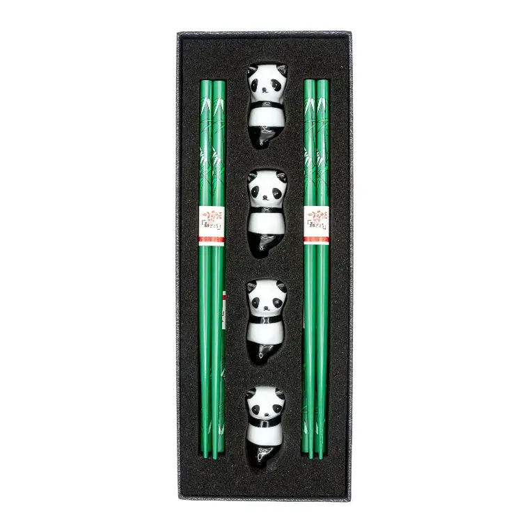 Ätpinneset med stöd (Panda) 22,5cm