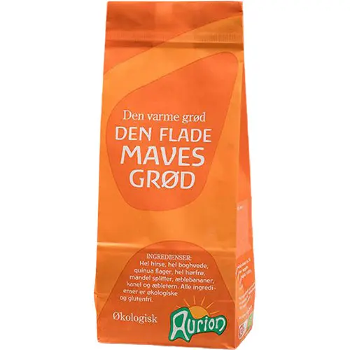 Aurion Grötblandning m. Hirs Bovete Äpplebananer Ekologisk Glutenfri | 700 g