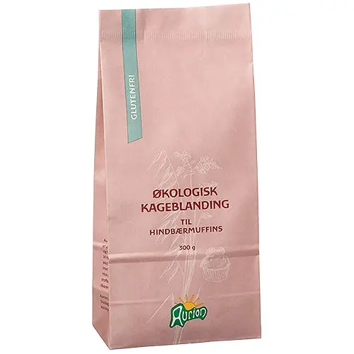 Aurion Hallonmuffinsmix EKO Glutenfri | 300 g