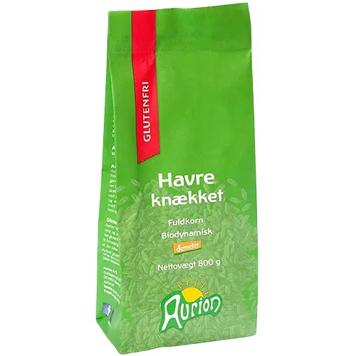 Aurion Krossad Havre Glutenfri Ekologisk Demeter | 800 g