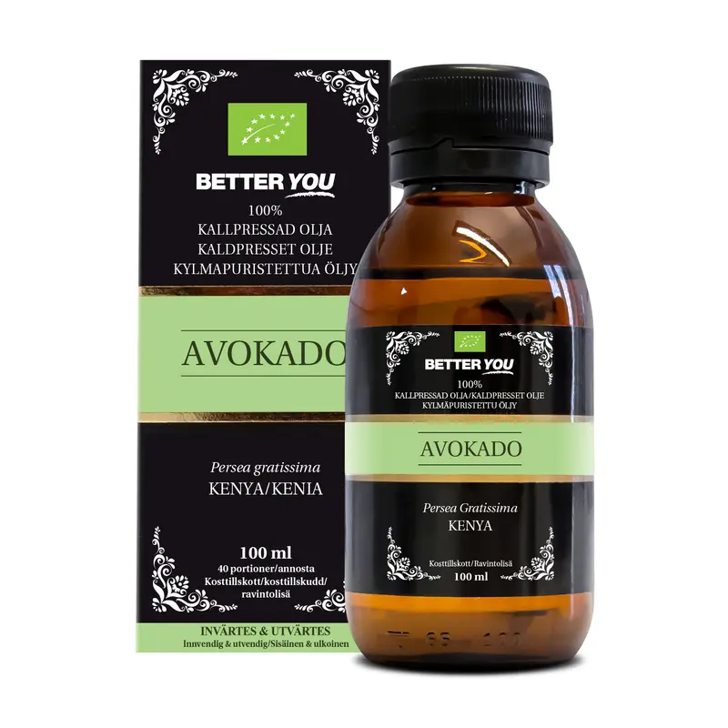 Avokadoolja EKO Kallpressad - 100 ml