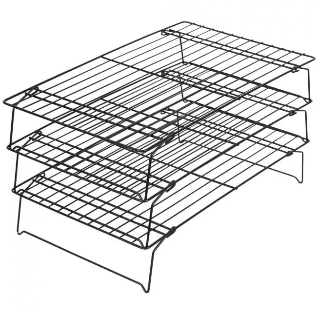Avsvalningsgaller bakgaller staplingsbart 3-pack