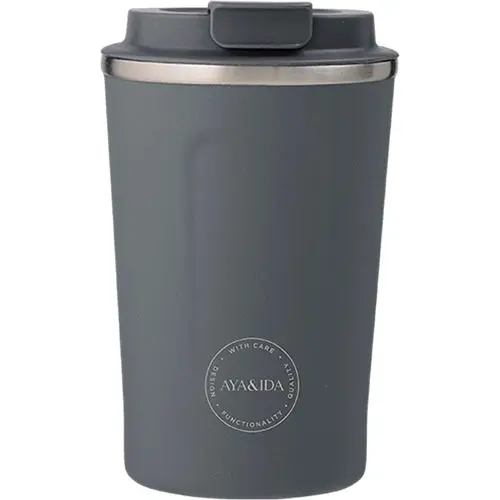 AYA&IDA CUP2GO 380 ml | Dark Grey