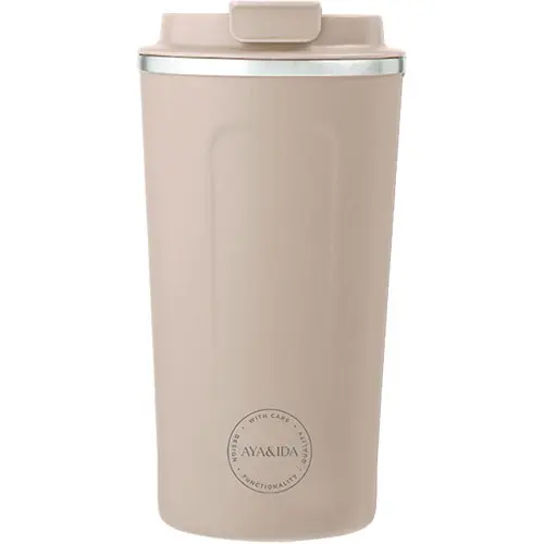 AYA&IDA CUP2GO 500 ml | Cream Beige