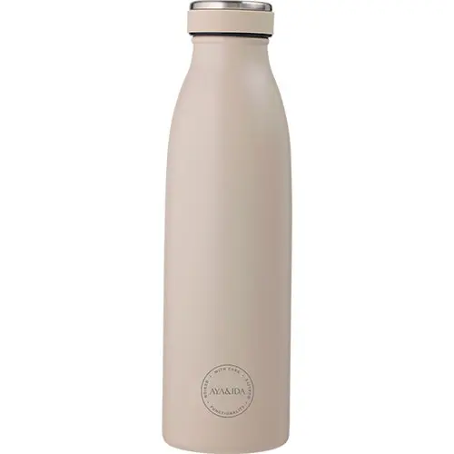 AYA&IDA Drinking Bottle 500ml | Cream Beige