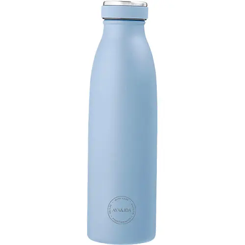 AYA&IDA Drinking Bottle 500ml | Powder Blue