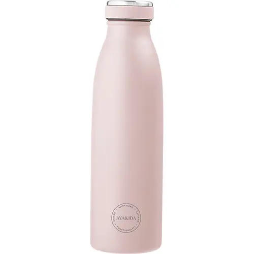 AYA&IDA Drinking Bottle 500ml | Soft Rose