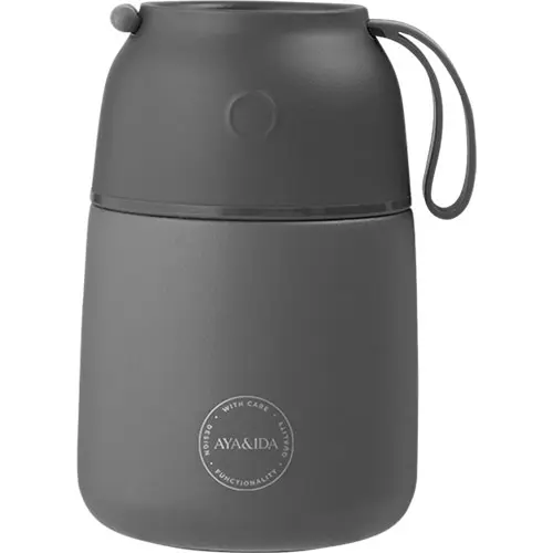 AYA&IDA Food'ie 500ml | Dark Grey