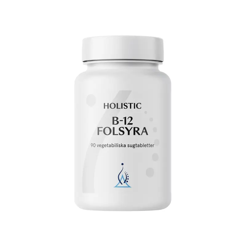 B-12 Sugtabletter 90 tabletter - Holistic