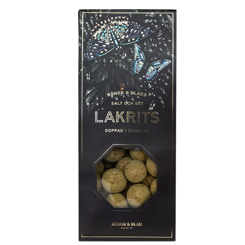 B&B LAKRITS – VIT CHOKLADLAKRITSKULA