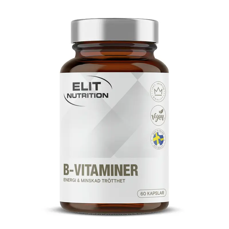 B-Vitaminer, 60 kapslar