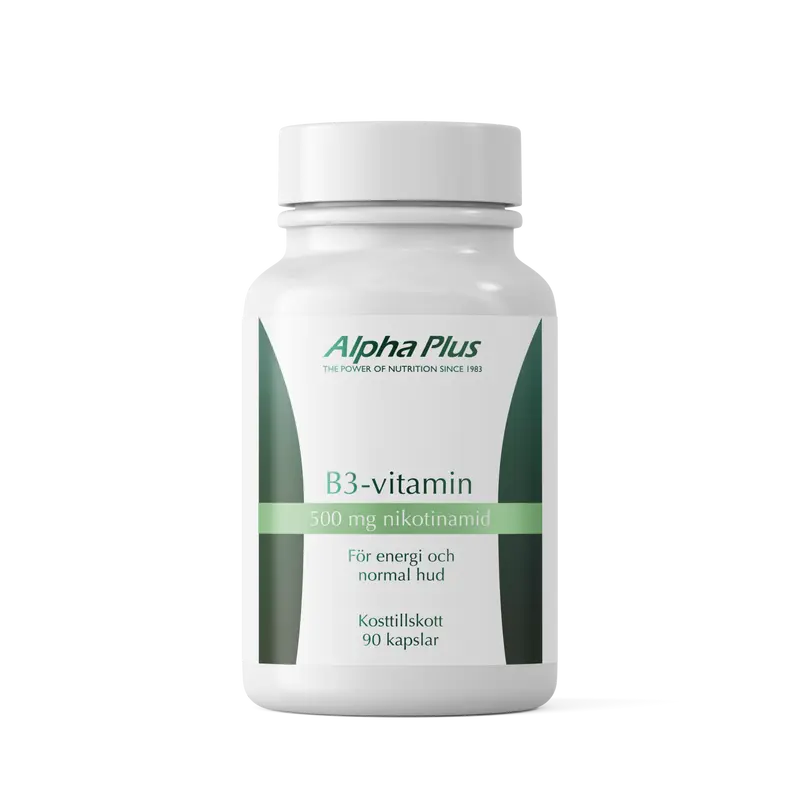 B3-vitamin 500 mg 90 kap