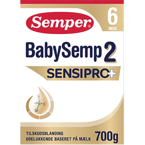BabySemp 2 Sensipro+ syrnet tilskudsblanding fra 6 mdr