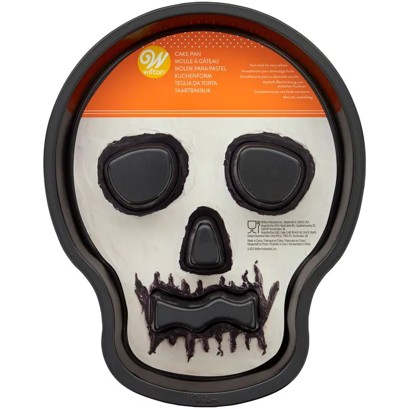 Bakform Dödskalle Halloween