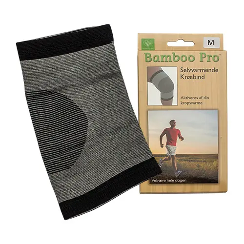 Bamboo Pro Knäskydd Självuppvärmande 41–44 cm | Str. M
