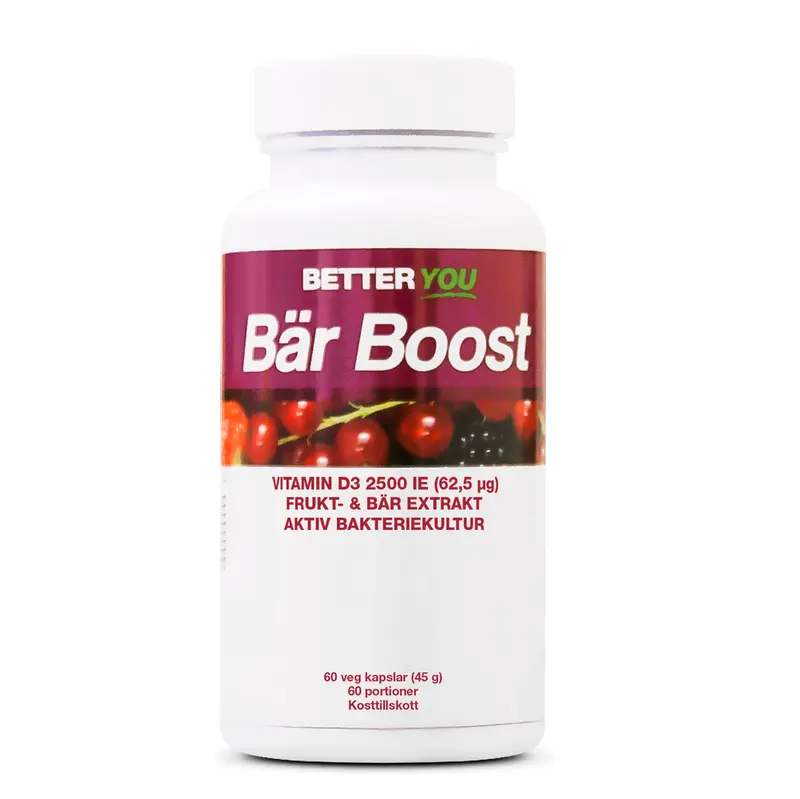 Bär Boost Kapslar 60 kaps
