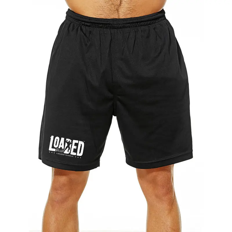 Barcode Mesh Shorts