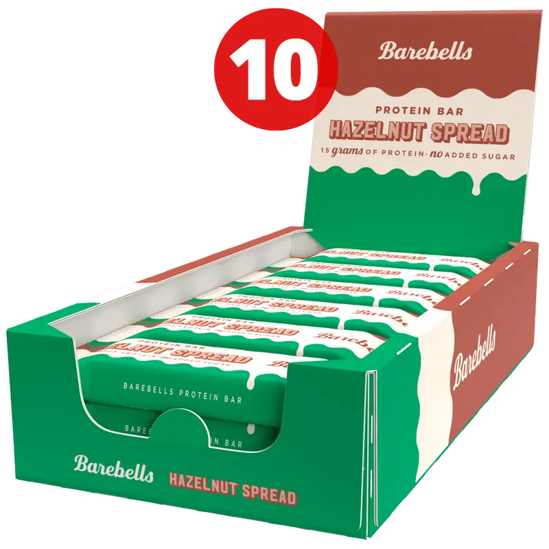 Barebells Hazelnut Spread - 10x45g.