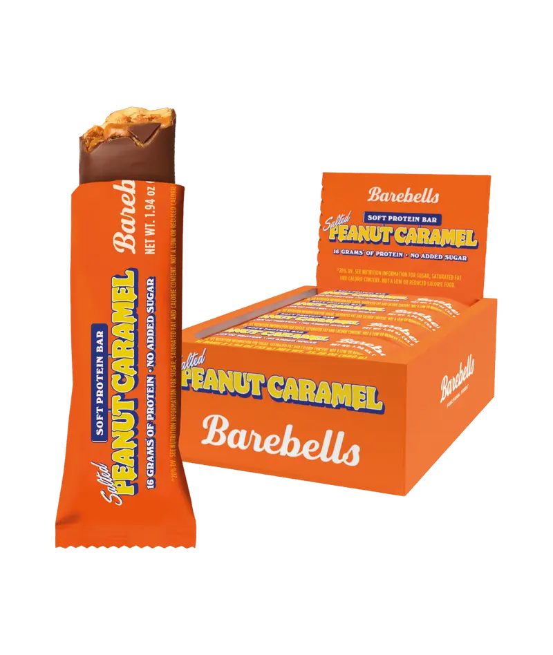 Barebells Protein Bar Peanut Caramel 55gx12