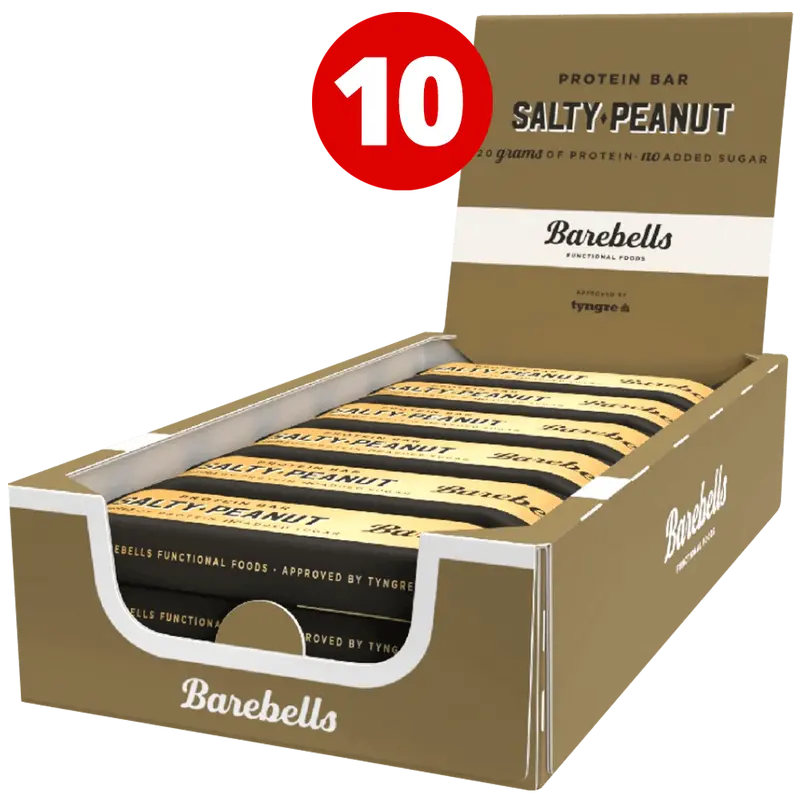 Barebells Protein Bar Salty Peanut - 10x55g.