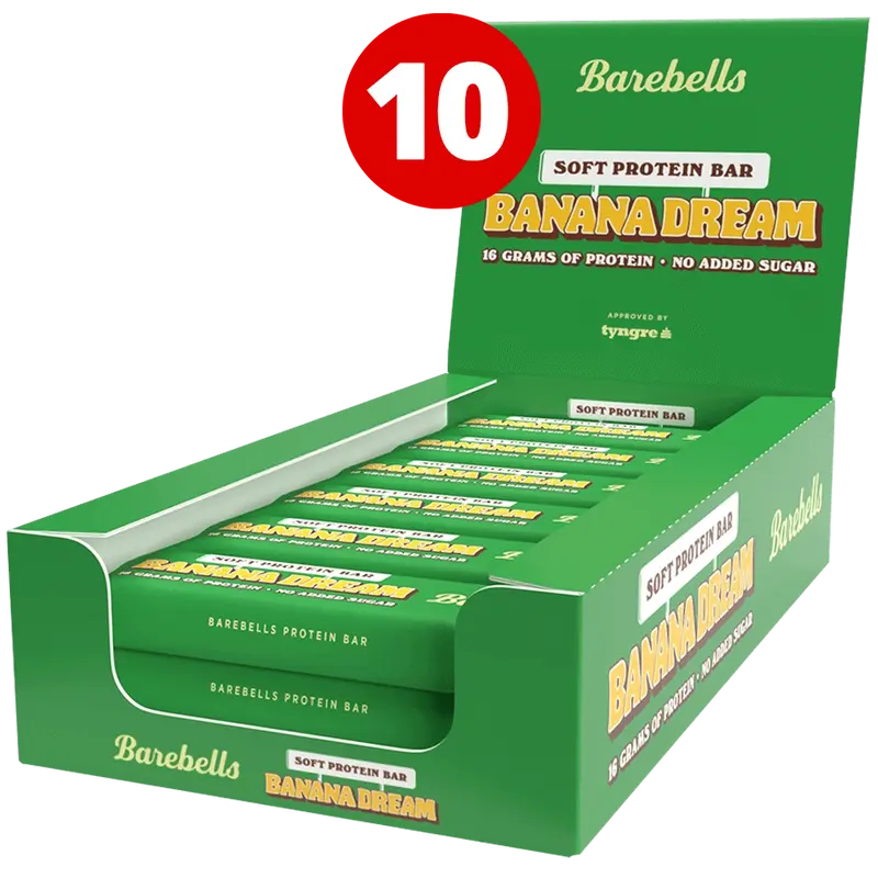Barebells Soft Bar Banana Dream - 10x55g.