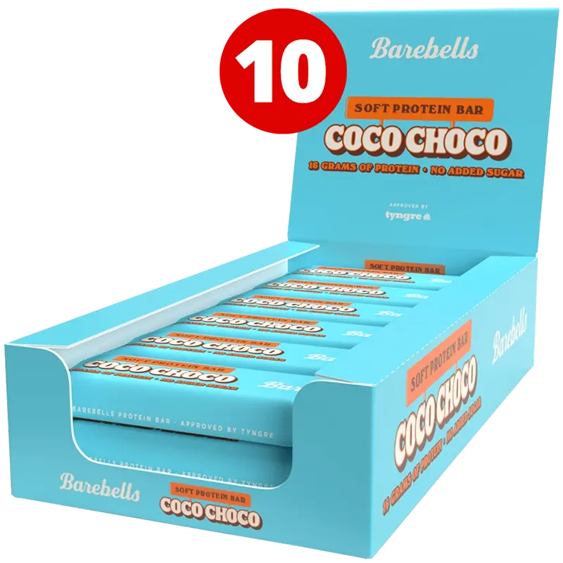 Barebells Soft Bar Coco Choco - 10x55g.