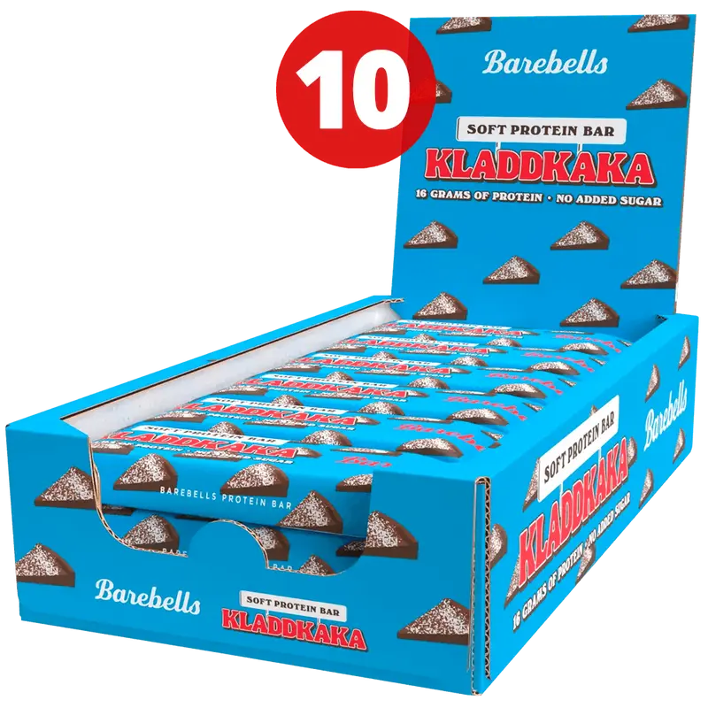 Barebells Soft Bar Kladdkaka - 10x55g.