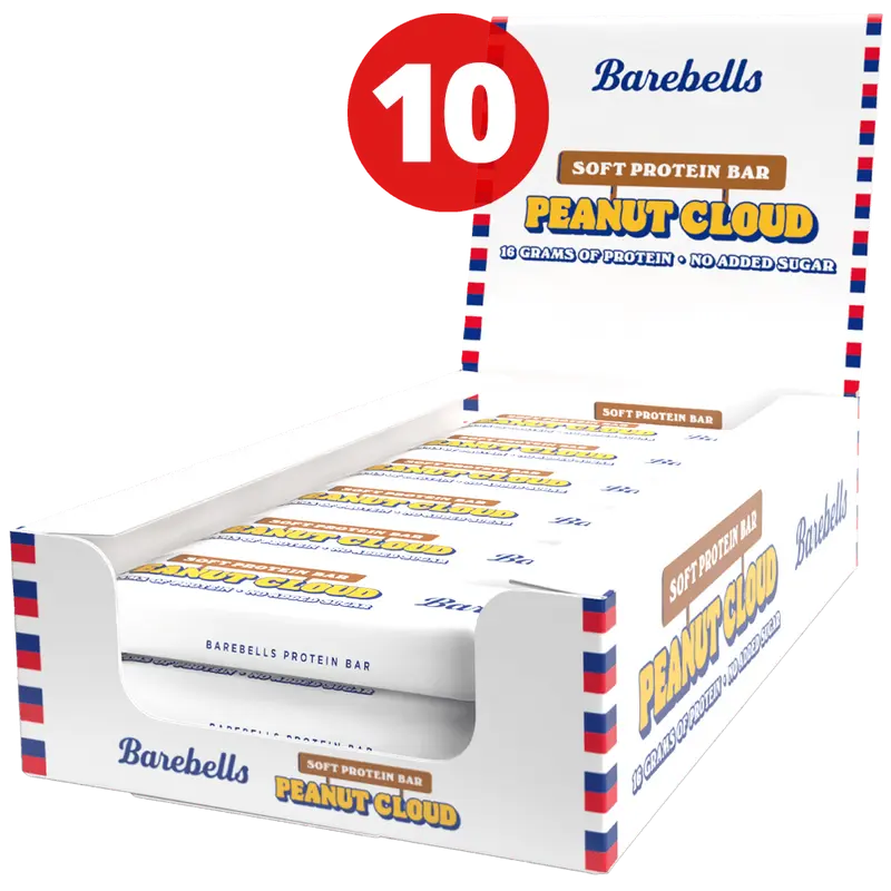 Barebells Soft Bar Peanut Cloud - 10x55g.
