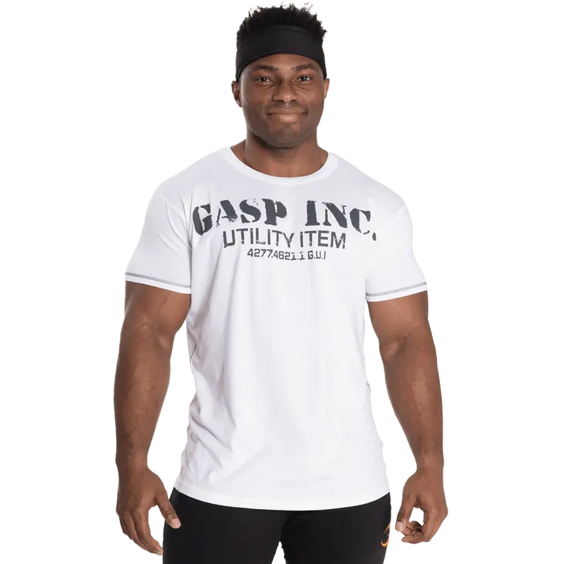 Basic Utility Tee - White