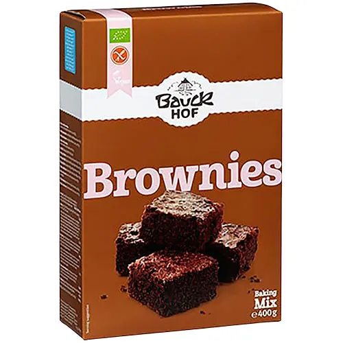 Bauckhof Bauck Hof Brownies Mix Glutenfri Ekologisk | 400 g