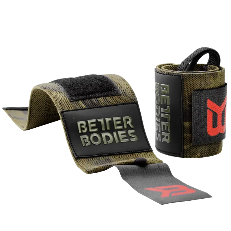 BB Camo Wrist Wraps - Dark Green Camo