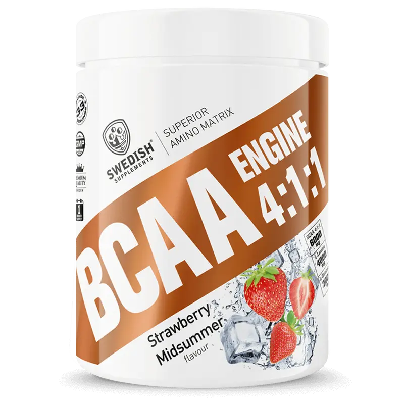 BCAA Engine Strawberry Midsommer - 30 serv.