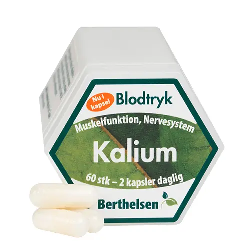 Berthelsen Kalium | 60 kapslar
