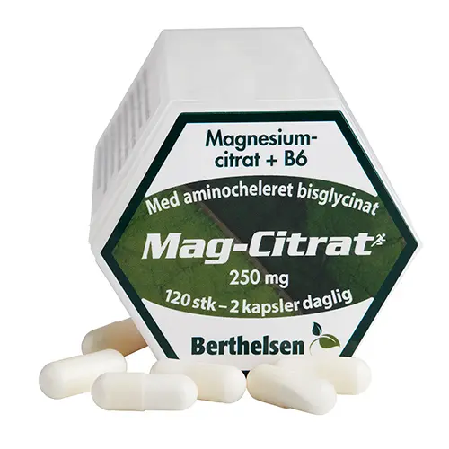 Berthelsen Mag-Citrat | 120 kapslar