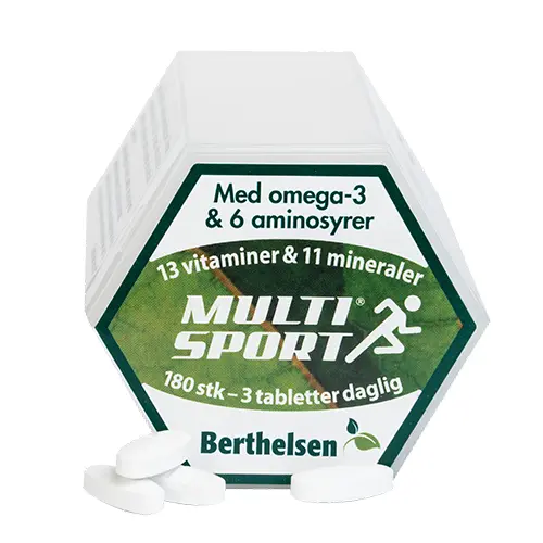 Berthelsen Multisport | 180 tabletter