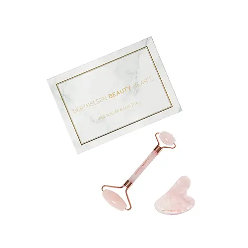 Berthelsen Presentask Rosa Quartz Roller