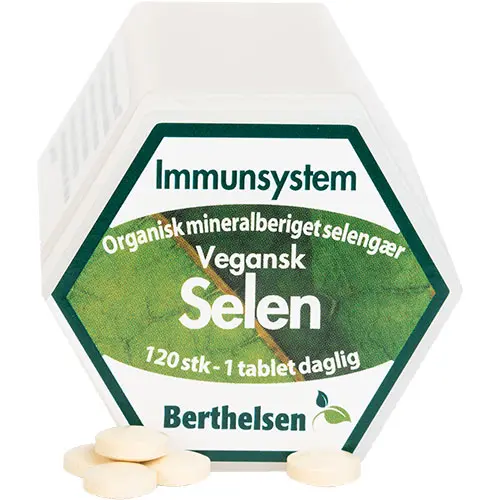 Berthelsen Selen | 120 tabletter