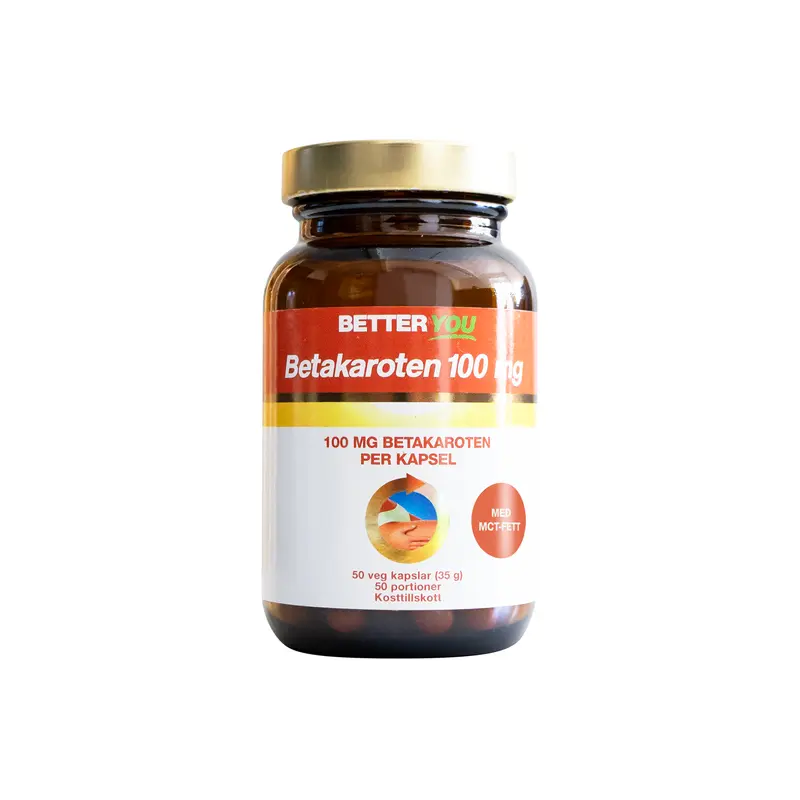 Betakaroten 100mg - 50 kaps