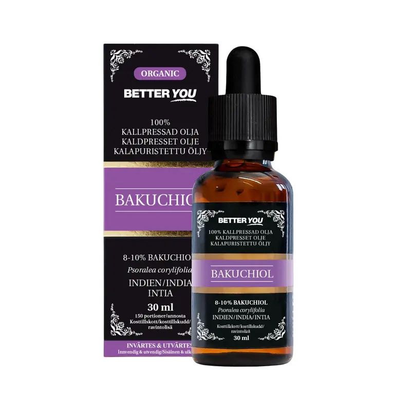 Better You Ekologisk Bakuchiololja, 30 ml