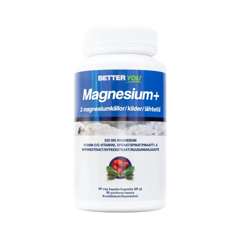Better You Magnesium Plus+, 90 kapslar