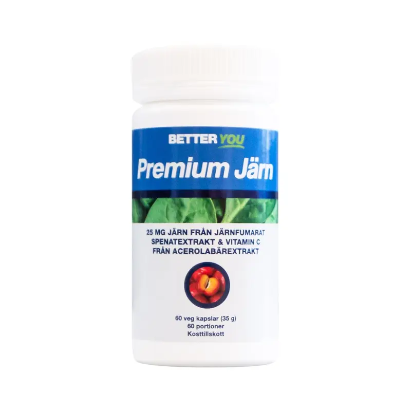 Better You Premium Järn, 60 kapslar