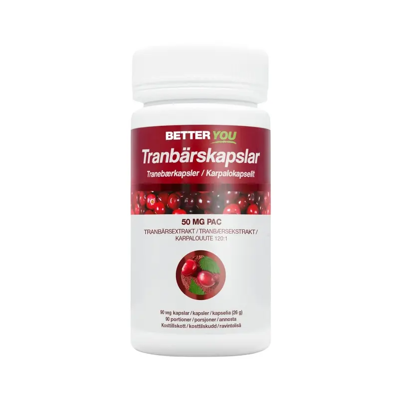 Better You Tranbärskapslar, 90 kapslar