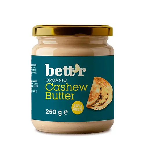 bett’r Cashewsmör Ekologisk | 250 g