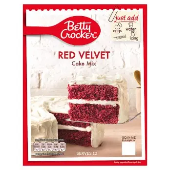BETTY CROCKER RED VELVET CAKE MIX 425G